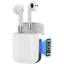 Bluetooth-hoofdtelefoon, bluetooth-hoofdtelefoon met touch-bediening, draadloze sporthoofdtelefoon met snel opladen, USB-C, stereo draadloze hoofdtelefoon met microfoon voor iOS Android smartphone pc,