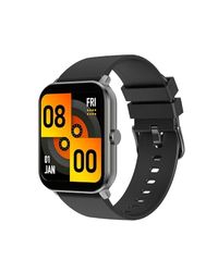 SMARTY2.0 - Smartwatch SW034A - Color Negro - Asistente de Voz, Llamadas Bluetooth, Modo Deportivo, Resistencia al Agua IP68 - Correa de Silicona, Negro, Standard, Moderno