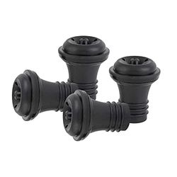 JATA HOGAR HVIN2215 Wine Stopper - Set of 4 Silicone Vacuum Stopper - Reusable - Airtight Seal - Keeps Wine Quality Longer