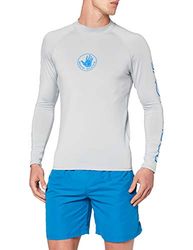 Body Glove L/S Charger Rash väst långärmad tröja unisex vuxna S grå