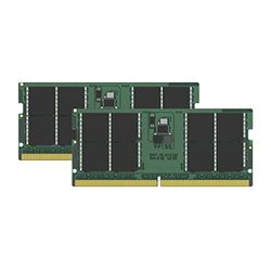 Kingston Branded Memory 64GB (2x32GB) Kit of 2 DDR5 4800MT/s SODIMM Module KCP548SD8K2-64 Notebook Memory