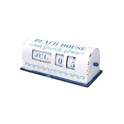 Vacchetti Giuseppe Calendar Metal Sea, White, Piccolo