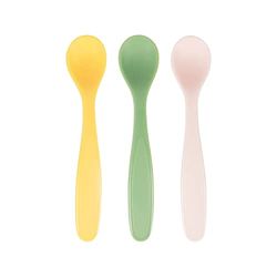 Badabulle Soft and Supple Spoons x3, from 6 months
