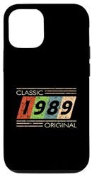 Carcasa para iPhone 14 Pro Classic 1989 Original Vintage Birthday Est Edición II 1989