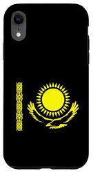 Bandiera del Kazako Bandiera nazionale dell'aquila del Kazakistan Custodia per iPhone XR