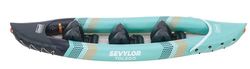 levitantes Kayak Inflable para 3 Personas, Ligero y Durable, Ideal para navegación, Ocio en ríos y Lagos, fácil de Transportar y almacenar.