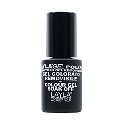 Layla Cosmetics Laylagel polsk färg, blåsig himmel, 1-pack (1 x 0,01 L)