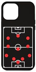 Carcasa para iPhone 14 Plus 4 3 3 Fútbol 2026 América México Canadá para hombres,