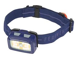 moses. Linterna frontal LED para adulto, con 3 colores de luz, luz blanca, luz roja y verde, para correr, camping y exteriores, 5 ángulos ajustables
