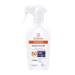 Ecran, Sun Lemonoil Sensitive Pistola Spf50+ 300 Ml, Solkräm, Mångfärgad, U, Unisex-Vuxen