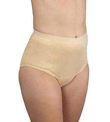 Hydas Slip protettivi lavabili in caso di incontinenza con inserto di aspirazione integrato, misura 50/52, beige