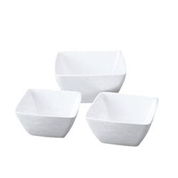 García de pou Bol 24,3X13 Cm Blanc Porcelaine - 2 unités
