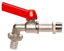 Gardena 07332 - Grifo con válvula esférica, 26.5mm (G 3/4''), Ø 13mm (1/2'')
