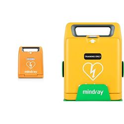 Mindray BeneHeart C1A AED, Semi Automatic Defibrillator + Mindray Beneheart Automated External Defibrillator (AED) Wall Bracket