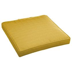Scratch Korai utomhusstolsöverdrag - 40 x 40 cm - senapsgul