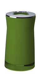 Ridder Toothbrush Holder Disco, Acryl, Green, 6.5 x 6.5 x 12.4 cm