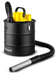 Techwood Aspirador de Cenizas 20L TACS-1226, 20 Liters, Black
