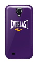Everlast COEVES4PPU-Glansigt gelfodral för Samsung Galaxy S4 med skärm () lila