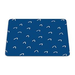 Bonamaison, Rectangle Digital Printed Mouse Pad, Non-Slip Base, for Office and Home, Size: 22 x 18 cm