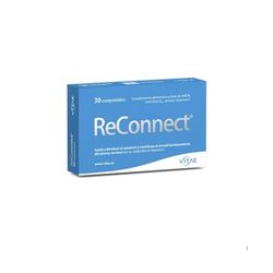 Vitae ReConnect 30 comprimidos | NADH, CoQ10, Serina, Vitamina C | Mejorar el rendimiento | Memoria, Concentración y Aprendizaje | Fatiga Mental