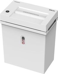 SHREDCAT 8200, P-2, papierversnipperaar tot 16 vellen, stille papierversnipperaar voor kantoor, papierversnipperaar met 4 mm stripsnede, wit, 1 stuk