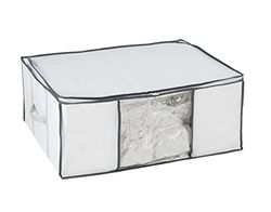 WENKO Sistema riponimento Vacuum Soft Box L, Polipropilene, 65 x 25 x 50 cm, Bianco