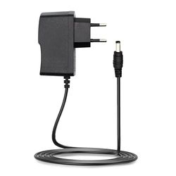 Adaptador de fuente de alimentación universal LEYF 5 V DC 2A, AC 100-240 V 50/60 Hz, adaptador de corriente, cargador/longitud de cable de 115 cm (conector jack de 3,5 a 1,35 mm)