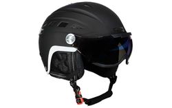 CMP - Casque de ski Wa-2 avec visière, Noir, XL