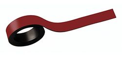 MAUL 65207 – 25 strisce magnetiche, (B) 20 mm x (l) 1.000 mm, rosso