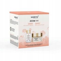 Sesderma Kit de Noël : crème anti-âge Samay 50 ml et sérum 30 ml - Pour peaux sensibles avec signes visibles du vieillissement