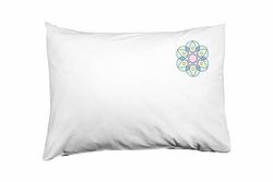 Bona Basics Funda de Almohada Decorativa, poliéster, Blanco 1, 35 x 50 cm