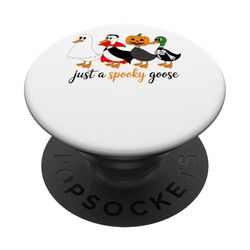Disfraz de patos espeluznantes para Halloween PopSockets PopGrip Adhesivo