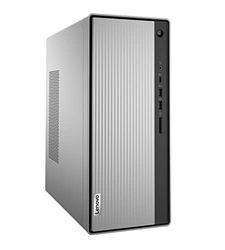 Lenovo IdeaCentre 5 Gen 6 - Computer desktop (AMD Ryzen 5 5600G, 16 GB RAM, 512 GB SSD, senza sistema operativo) - Grigio