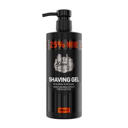 The Shave Factory Shaving Gel - Moisturizing Effect Fresh Active Product for Professional Barbers/Hairdressers and Traditional Shaving Enthusiasts (Fresh, 500ml)