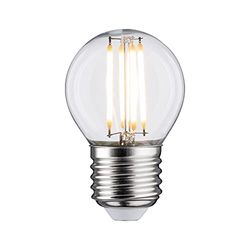 Paulmann 28692 LED filamento a Goccia 4,8 Watt Lampadina dimmerabile Chiaro 2700 K Bianco Caldo E27, 4.8 W