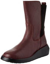 Fly London Women's BRIN516FLY Ankle Boot, Bordeaux, 9 UK