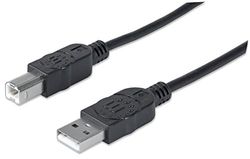 Manhattan 333368 Noir USB A, USB B