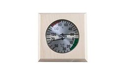 eliga - Coltello per climatizzazione, 135 mm, con telaio in legno a 4 angoli, 170 mm, colore: Argento