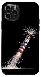 Cool Firework Rocket for big Celebration Costume Case for iPhone 11 Pro