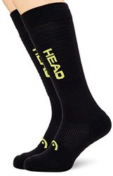 HEAD Unisex Graphic Ski Knee-High Socks 2 Pack