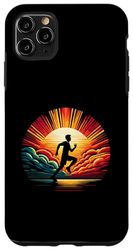 Custodia per iPhone 11 Pro Max Ultra Running Ultramarathon Runner Marathoner Ultra