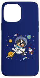 Kids Girls Boys Kawaii Space Bernese Mountain Dog Lover Coque pour iPhone 13 Pro Max