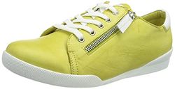 Andrea Conti 347839, Zapatillas Mujer, Limone/Weiss, 37 EU
