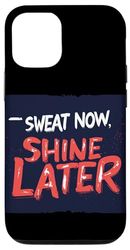 Bella dichiarazione estiva per il sudore ora e Shine Later Outfit Custodia per iPhone 12/12 Pro