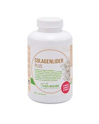 Naturlider - Colagenlider Plus - Complemento Alimenticio a Base de Colágeno Hidrolizado, Ácido hialurónico, Magnesio y Vitaminas - Mejora la Salud de los Huesos y Articulaciones - 180 Comprimidos