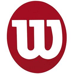 Wilson Pennarello Logo, Stencil W, Per racchette da tennis, Rosso, X0015 MP