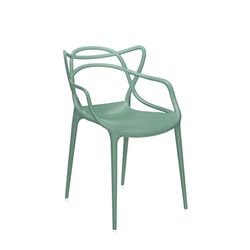 Kartell Masters, Chaise, Verte Sauge, Lot de 2
