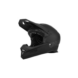O'NEAL | Casco da Mountainbike | MTB DH | Secondo lo standard di sicurezza EN1078, aperture di ventilazione per il raffreddamento, calotta esterna in ABS | Fury Helmet SOLID | Adulto | Nero | Taglia M
