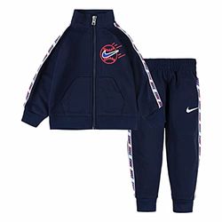 NIKE- Ensemble de Sport pour Enfants, Imprimée Lettre, S6474204, Multicolore, Estándar