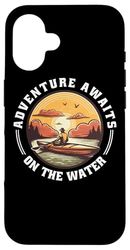 Kayaks Kayaker Canoes-Boating Kayaking Canadier-Canoe Case for iPhone 16